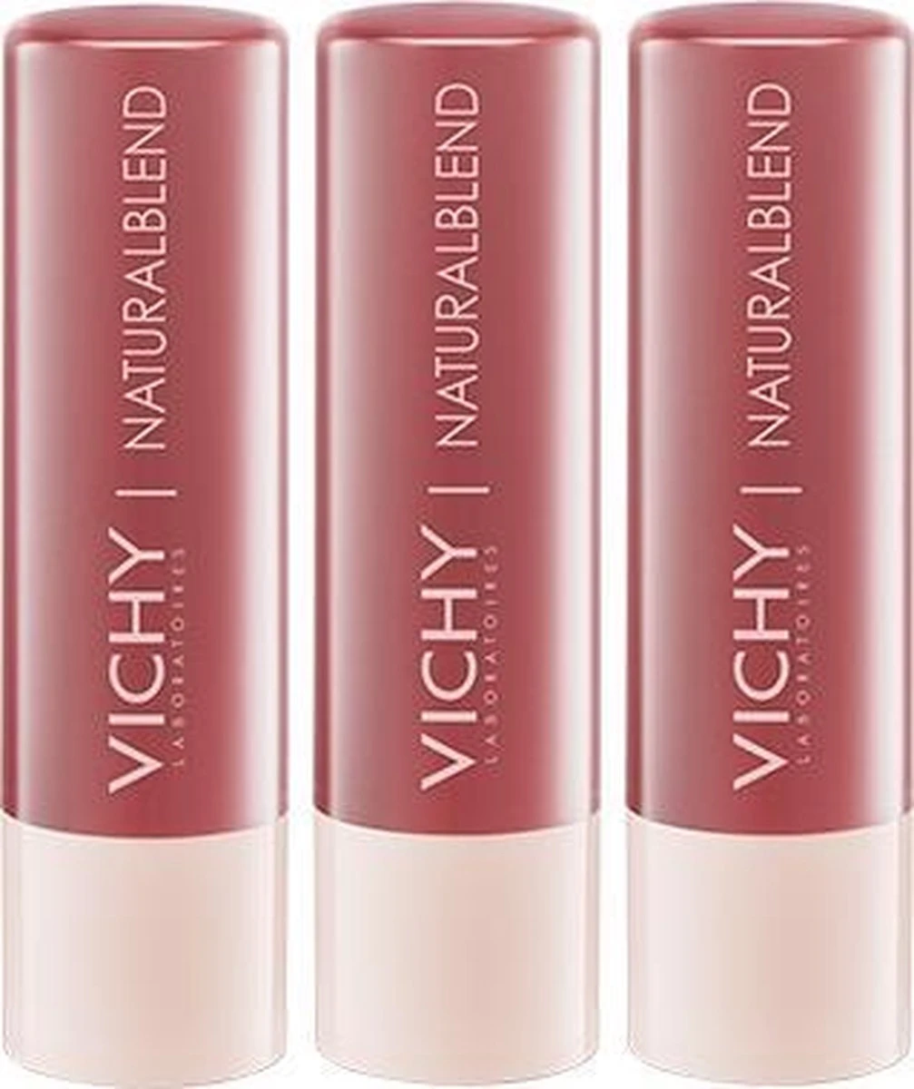 Vichy Naturalblend Lippenbalsem - Nude - 3 Stuks - Hydrateert 4 Vichy Naturalblend Lippenbalsem - Nude - 3 Stuks - Hydrateert - Image 2