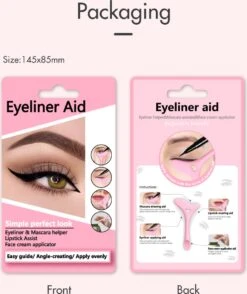 Eyeliner Tool - Wing - Winged Eyeliner - Eyeliner Aid - Applicator - Eyeliner Helper - Mascara Helper - Perfecte Eyeliner - Perfect - Eye Make-Up Tool - 14 Eyeliner Tool - Wing - Winged Eyeliner - Eyeliner Aid - Applicator - Eyeliner Helper - Mascara Helper - Perfecte Eyeliner - Perfect - Eye Make-Up Tool - -Modecosmetica Winkel 1007x1200 2