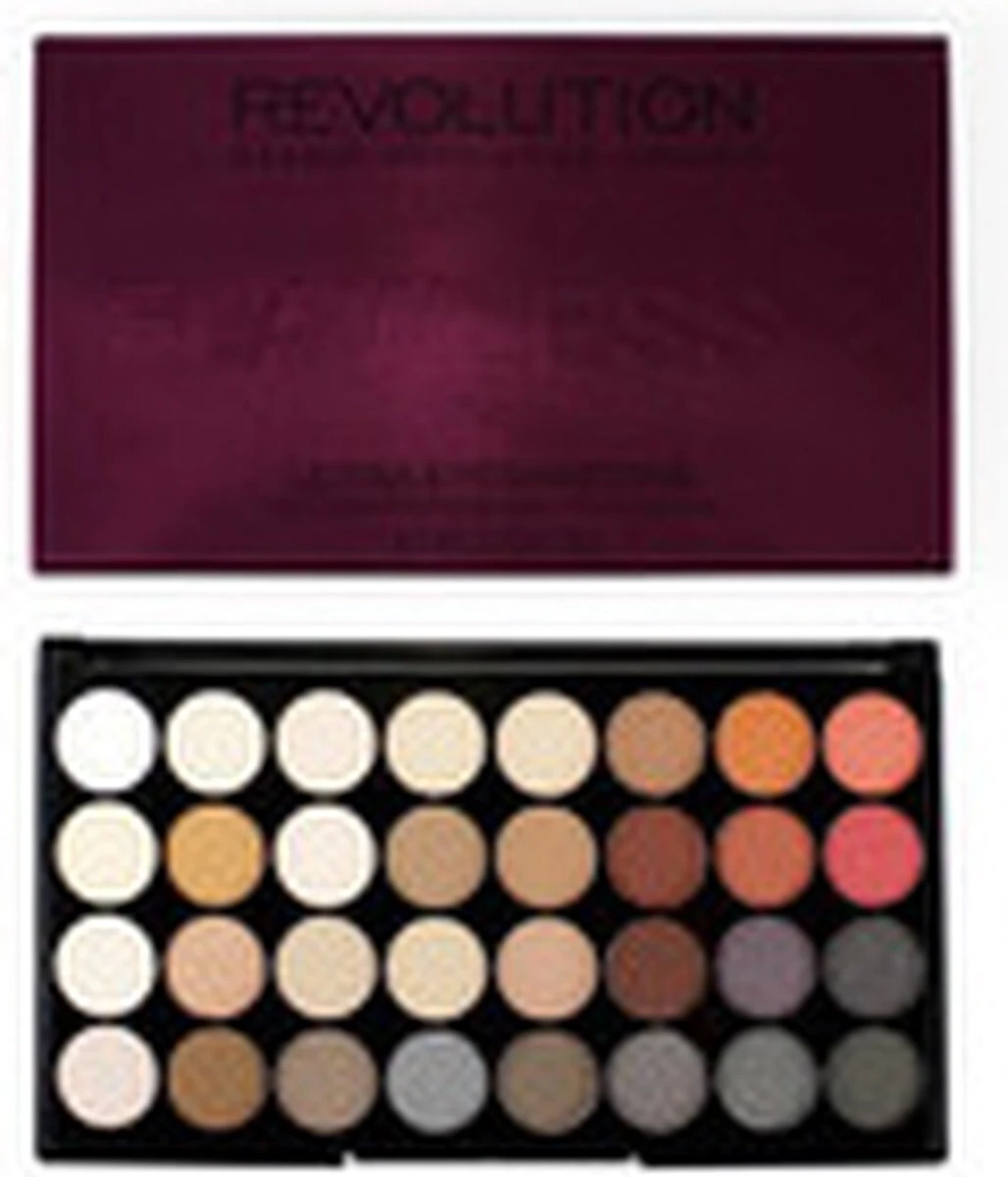Makeup Revolution Flawless 2 Ultra Eyeshadows - Oogschaduw Palette - 32 Kleuren 6 Makeup Revolution Flawless 2 Ultra Eyeshadows - Oogschaduw Palette - 32 Kleuren - Image 4