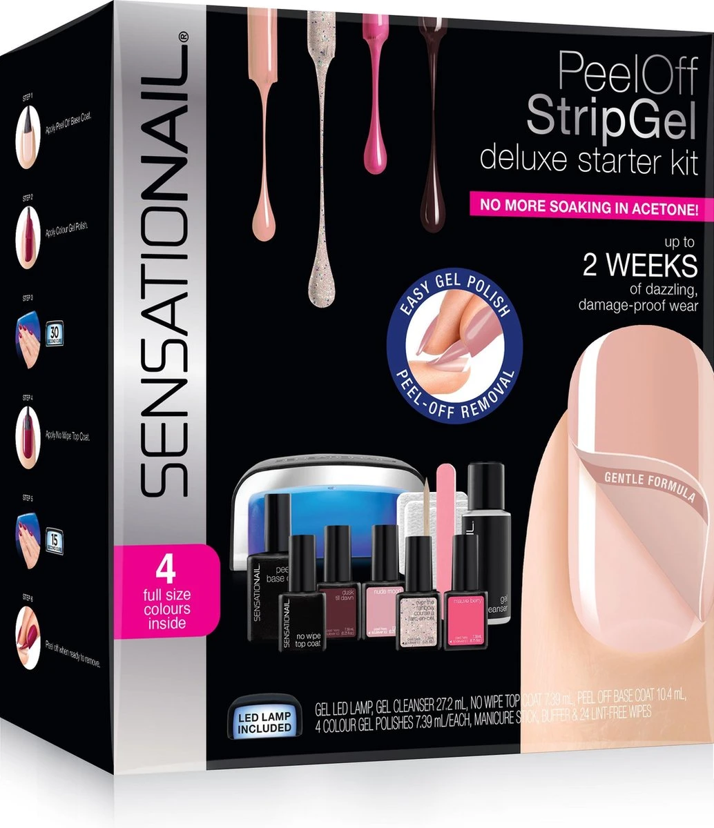 SensatioNail Stripgel DeLuxe Starterkit 5 SensatioNail Stripgel DeLuxe Starterkit - Image 3