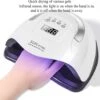 Professionele 180W LED Nageldroger Lamp - Gel Nagel Droger - 180W De Sterkste Nagellamp Op De Markt - Geschikt Voor Elke Nagel, Sneller Droger Voor Gel Polish Nail Apparatuur Automatische Sensor Nail Art Gereedschap Voor Vingernagel En Teennagel -Modecosmetica Winkel 1046x1200 1