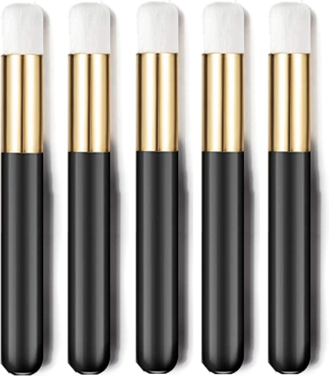 Lavertu Cosmetics - Cleaning Brush - Wimperextension Brush - Zachte Haren - Voor Reiningen Van Wimpers - Set Van 5 3 Lavertu Cosmetics - Cleaning Brush - Wimperextension Brush - Zachte Haren - Voor Reiningen Van Wimpers - Set Van 5