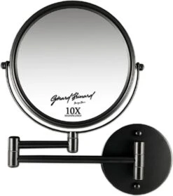 Make-up Wandspiegel Knikarm Mat Zwart - 10x Vergroting 20cmØ 7 Make-up Wandspiegel Knikarm Mat Zwart - 10x Vergroting 20cmØ -Modecosmetica Winkel 1061x1200 5