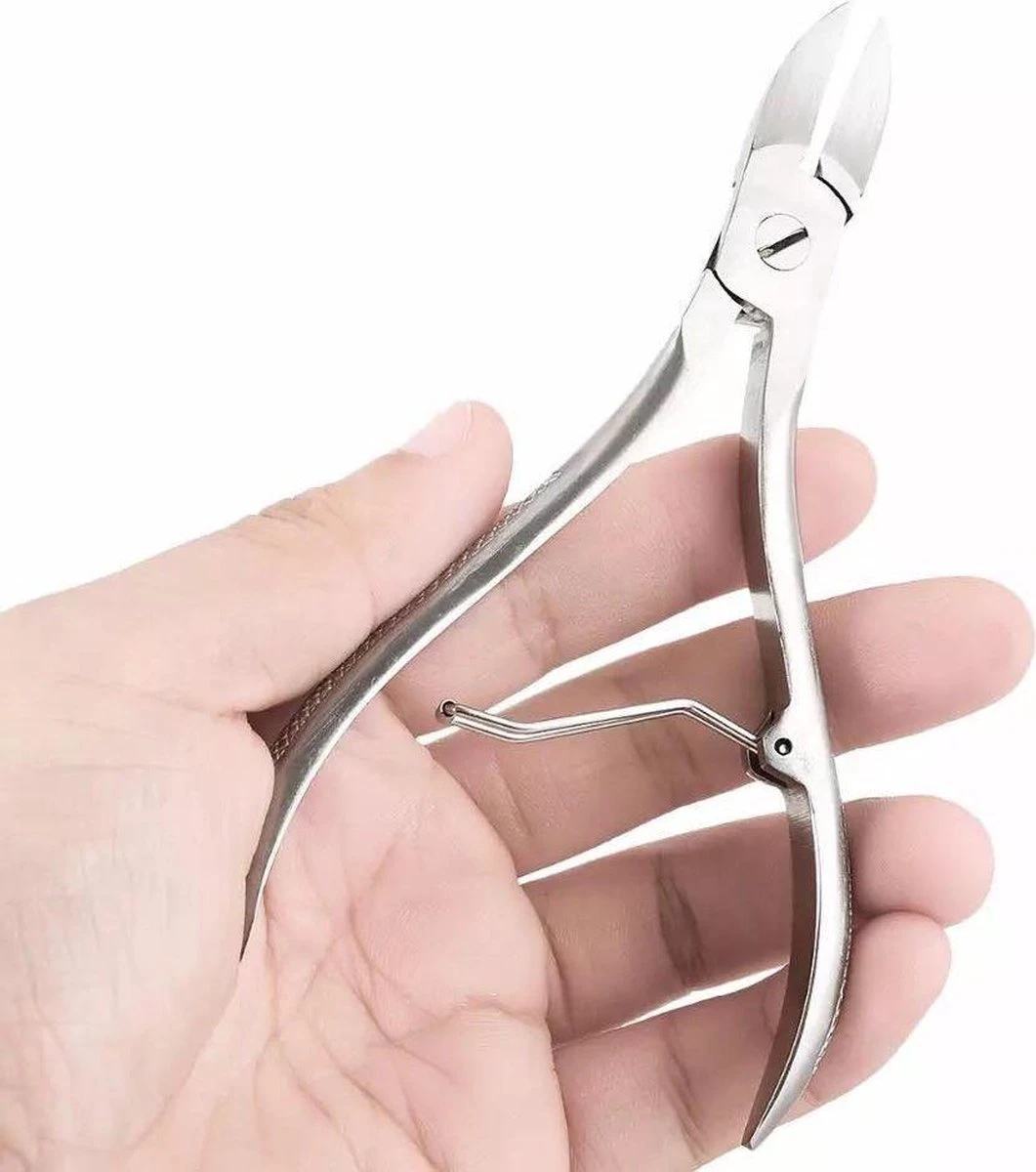 Nagelknipper: Nageltang Hefboom (gebogen) 3 Nagelknipper: Nageltang Hefboom (gebogen)