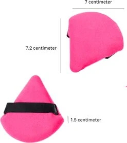 Merkloos Powder Puff - Beauty Blender - Powder Puff Driehoek - 5 Stuks - Hot Pink 13 Merkloos Powder Puff - Beauty Blender - Powder Puff Driehoek - 5 Stuks - Hot Pink -Modecosmetica Winkel 1064x1200 8