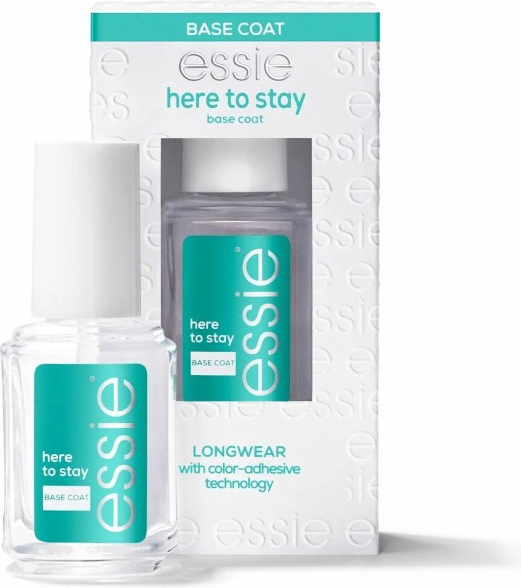 Essie Here To Stay Base Coat - Nagellak 3 Essie Here To Stay Base Coat - Nagellak