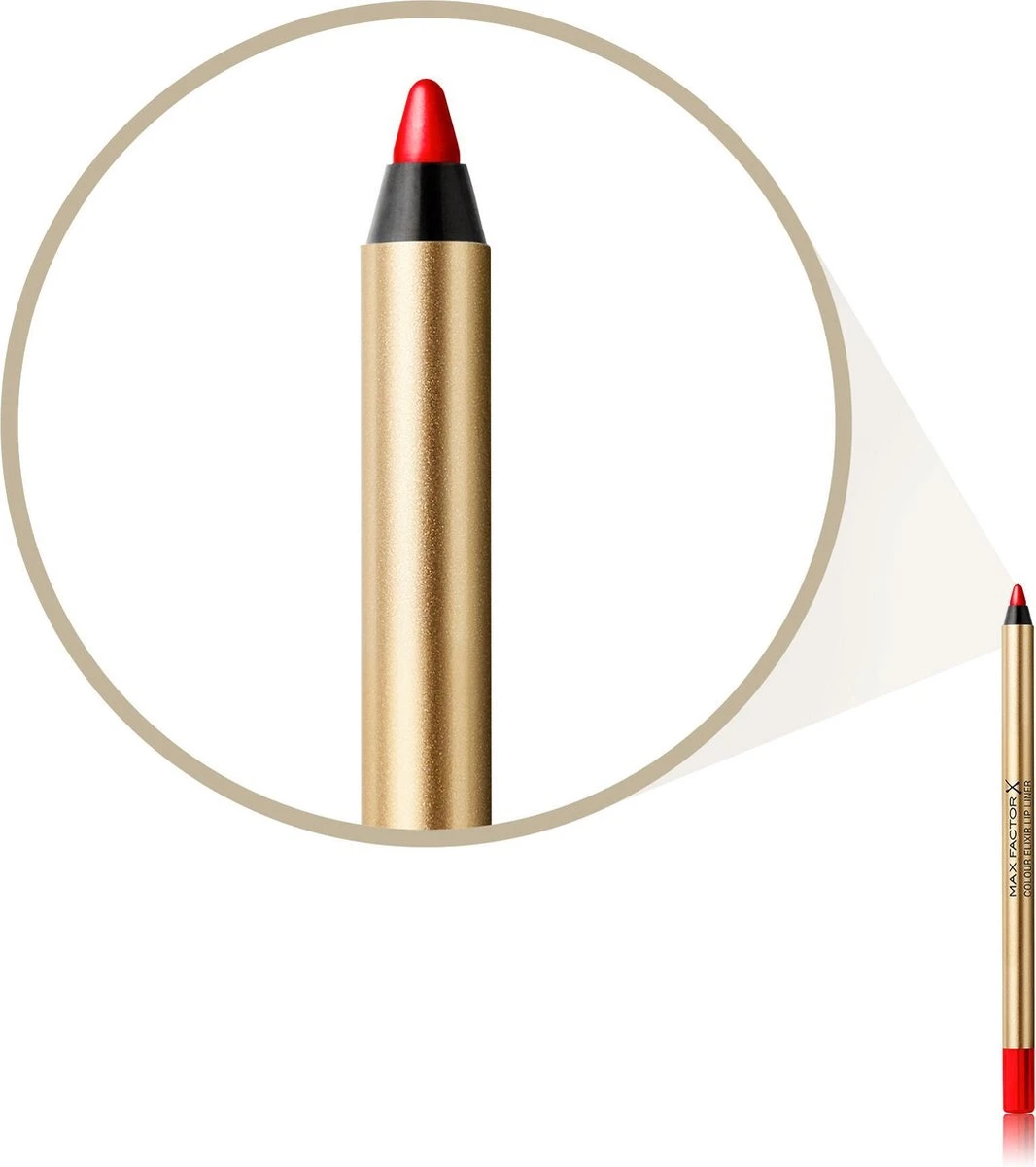 Max Factor Colour Elixir Lip Liner - 010 Red Rush 4 Max Factor Colour Elixir Lip Liner - 010 Red Rush - Image 2