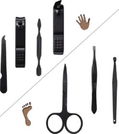 TOPCODE Cosmetics Manicure Set / Nagelschaar Set - #MCNC03 - Zwart 7 Delig - Nagelknipper Set Manicureset - Manicure Setje Pedicureset - Nagelschaartje - Nagelknipper – Nagelknipper Set - Manicureset - Manicuresetje 12 TOPCODE Cosmetics Manicure Set / Nagelschaar Set - #MCNC03 - Zwart 7 Delig - Nagelknipper Set Manicureset - Manicure Setje Pedicureset - Nagelschaartje - Nagelknipper – Nagelknipper Set - Manicureset - Manicuresetje -Modecosmetica Winkel 1067x1200 1