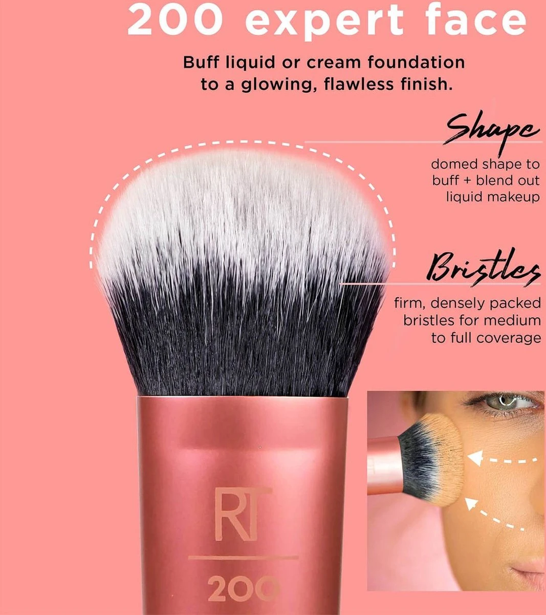 Real Techniques Everyday Essentials Kwastenset - Kwastenset - Blush, Foundation, Shadow, Highlighter En Concealer Kwastenset 7 Real Techniques Everyday Essentials Kwastenset - Kwastenset - Blush, Foundation, Shadow, Highlighter En Concealer Kwastenset - Image 5