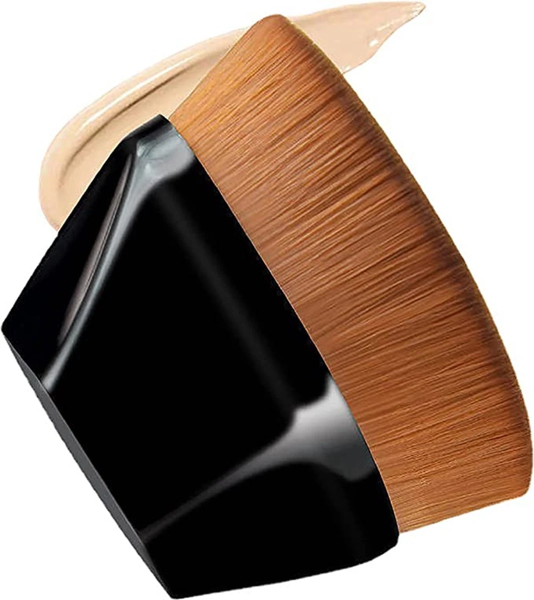 Michele Curls - Kabuki Brush - Foundation Brush - Foundation Borstel - Zwart 3 Michele Curls - Kabuki Brush - Foundation Brush - Foundation Borstel - Zwart