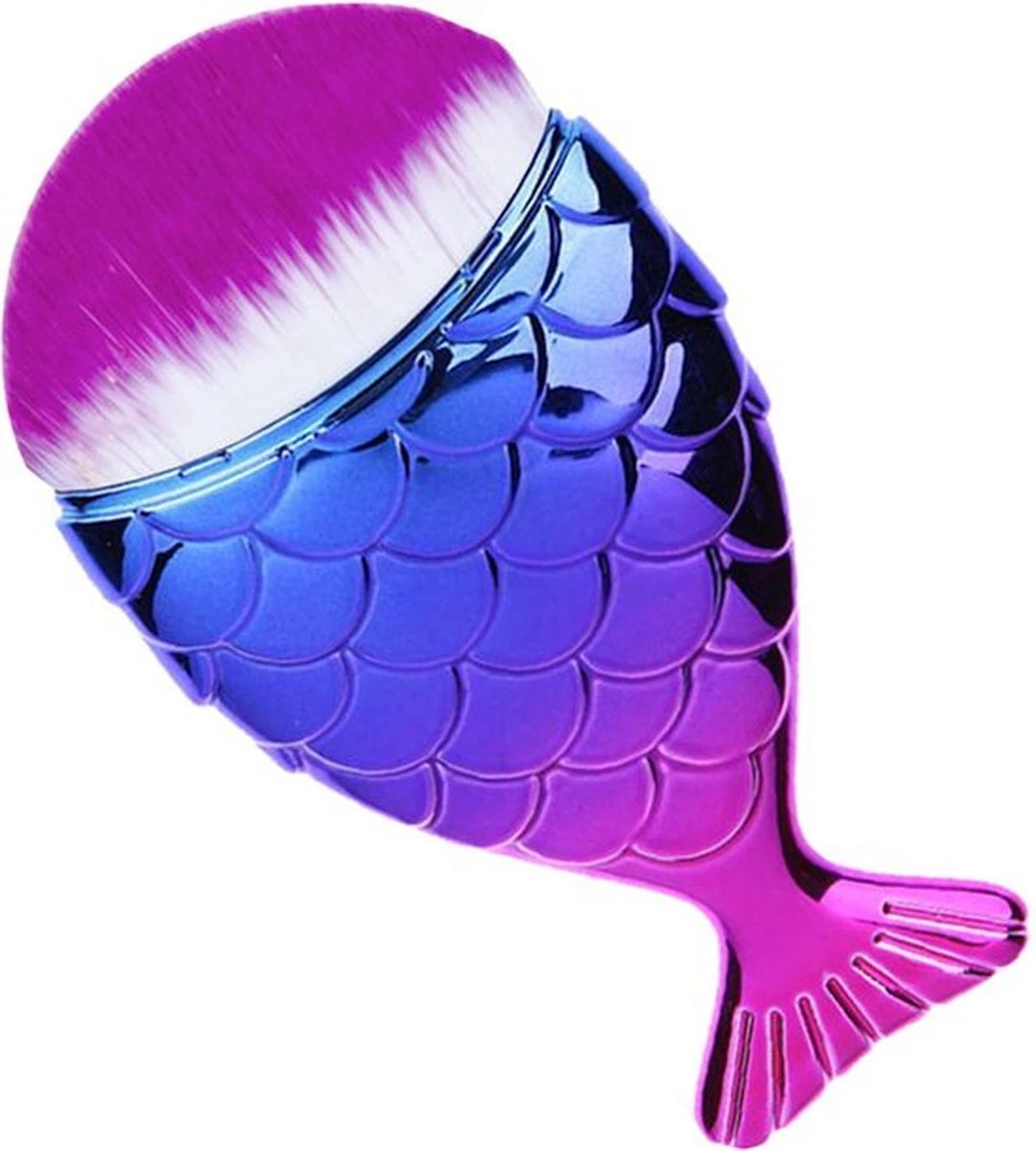 Mermaid Brush- Make Up Borstel- Kwastje- Foundation 3 Mermaid Brush- Make Up Borstel- Kwastje- Foundation