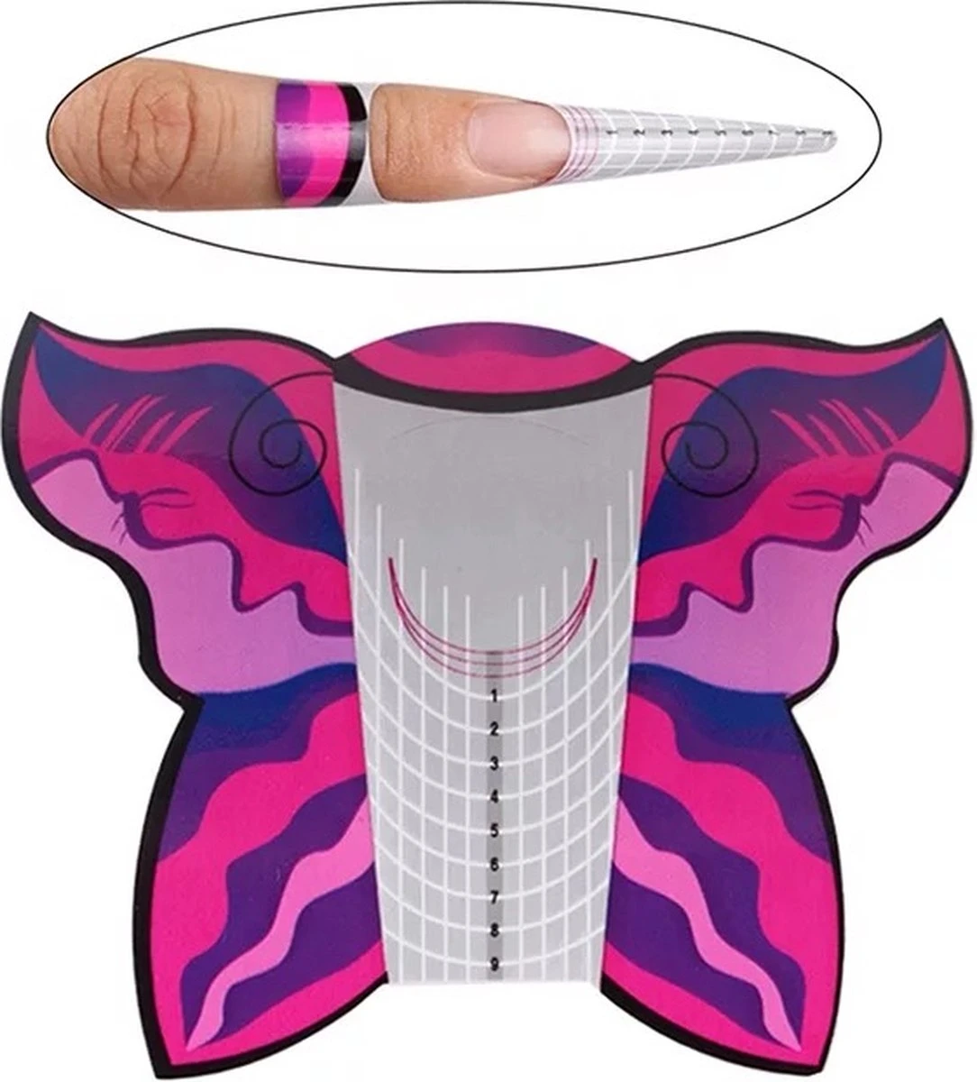 Eldur® Gel & Acryl Nagel Sjablonen - 100 Stuks - Professional Nail Forms 3 Eldur® Gel & Acryl Nagel Sjablonen - 100 Stuks - Professional Nail Forms