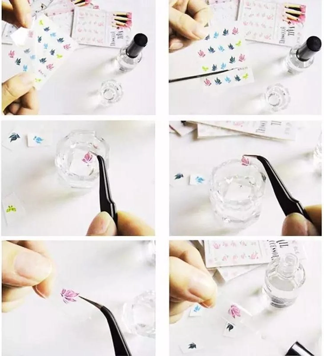 Pakket Van 50 Vellen Met Water Transfer Stickers / Decals - Sparkolia Nagel Styling - Nail Art Velletjes - Nagelstickers 8 Pakket Van 50 Vellen Met Water Transfer Stickers / Decals - Sparkolia Nagel Styling - Nail Art Velletjes - Nagelstickers - Image 6