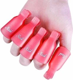 Nagellak Remover Clips | Nagelclips | 10 Stuks | Alles Kleuren -Modecosmetica Winkel 1096x1200 1