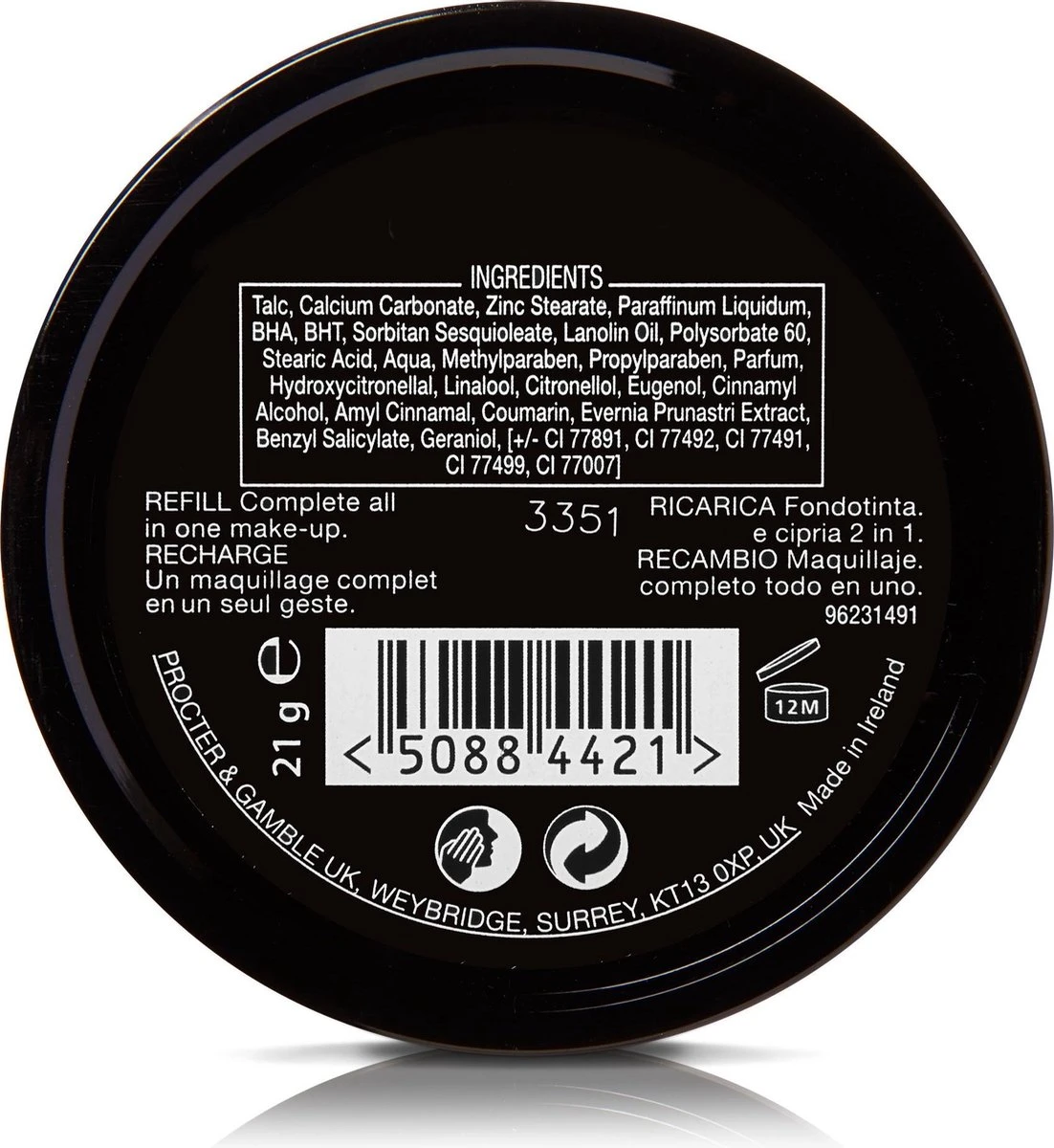 Max Factor Creme Puff Gezichtspoeder - 42 Deep Beige 9 Max Factor Creme Puff Gezichtspoeder - 42 Deep Beige - Image 7