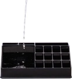 Relaxdays Cosmetica Organizer - Cosmeticahouder - Make Up Toren - Doorzichtig - 16 Vakken - Zwart -Modecosmetica Winkel 1104x1200 3