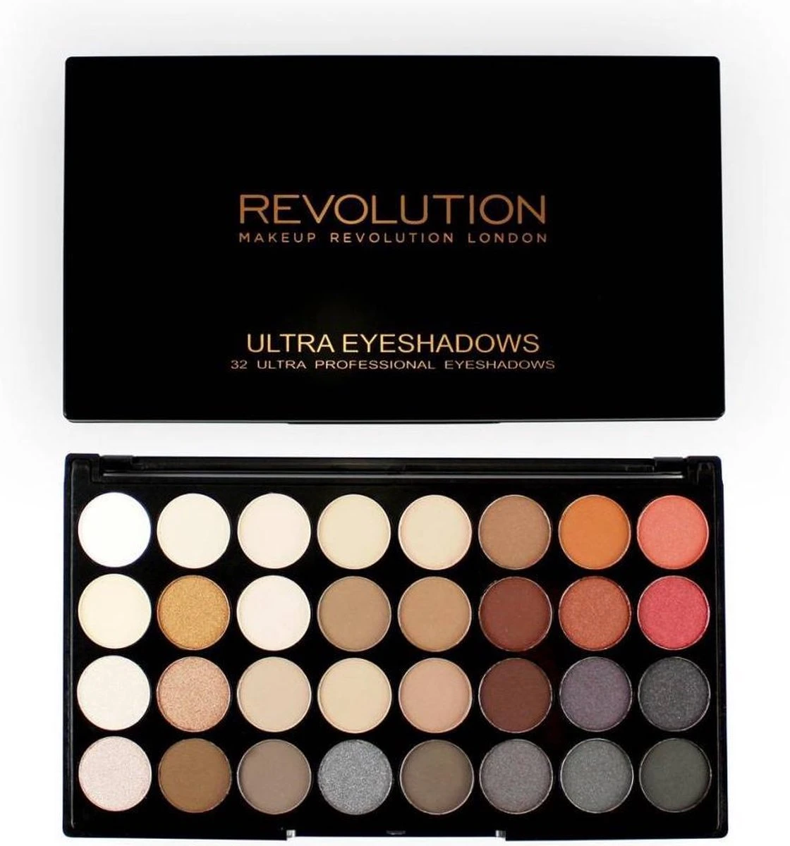Makeup Revolution Flawless 2 Ultra Eyeshadows - Oogschaduw Palette - 32 Kleuren 4 Makeup Revolution Flawless 2 Ultra Eyeshadows - Oogschaduw Palette - 32 Kleuren - Image 2
