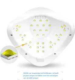 Adge - 54W LED Nageldroger Voor Gelnagels - Geschikt Voor ALLE Nagel Gellak - 36 LEDs - Met Timer -Modecosmetica Winkel 1123x1200 1