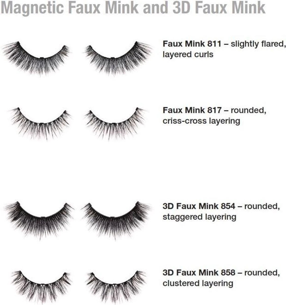 Ardell Magnetic Lash - Faux Mink 811 7 Ardell Magnetic Lash - Faux Mink 811 - Image 5