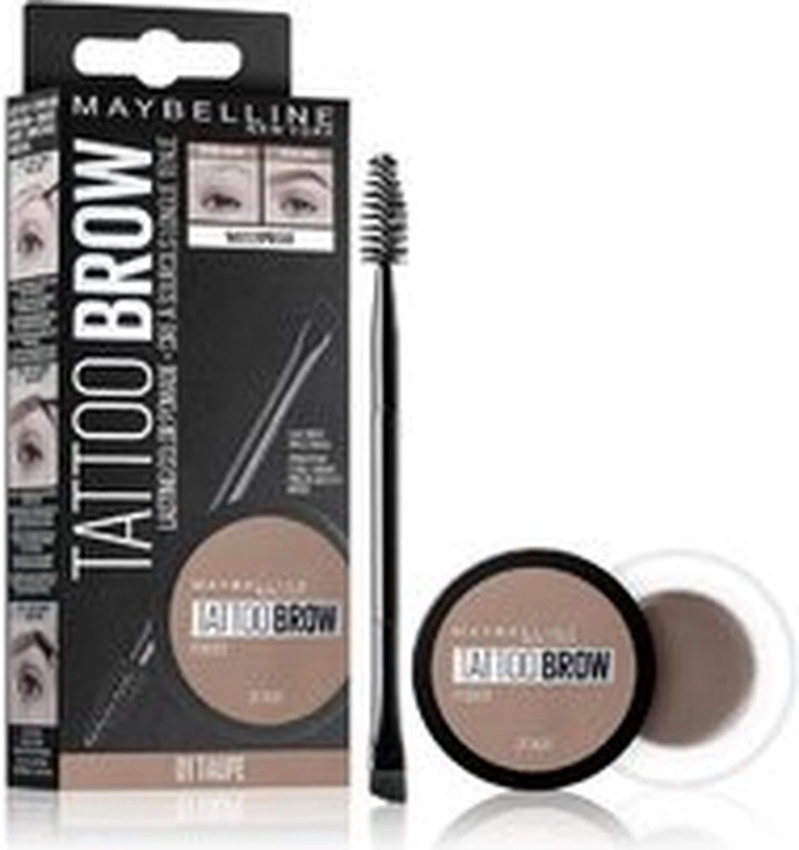 Maybelline Tattoo Brow Lasting Color Pomade - 05 Dark Brown 7 Maybelline Tattoo Brow Lasting Color Pomade - 05 Dark Brown - Image 5