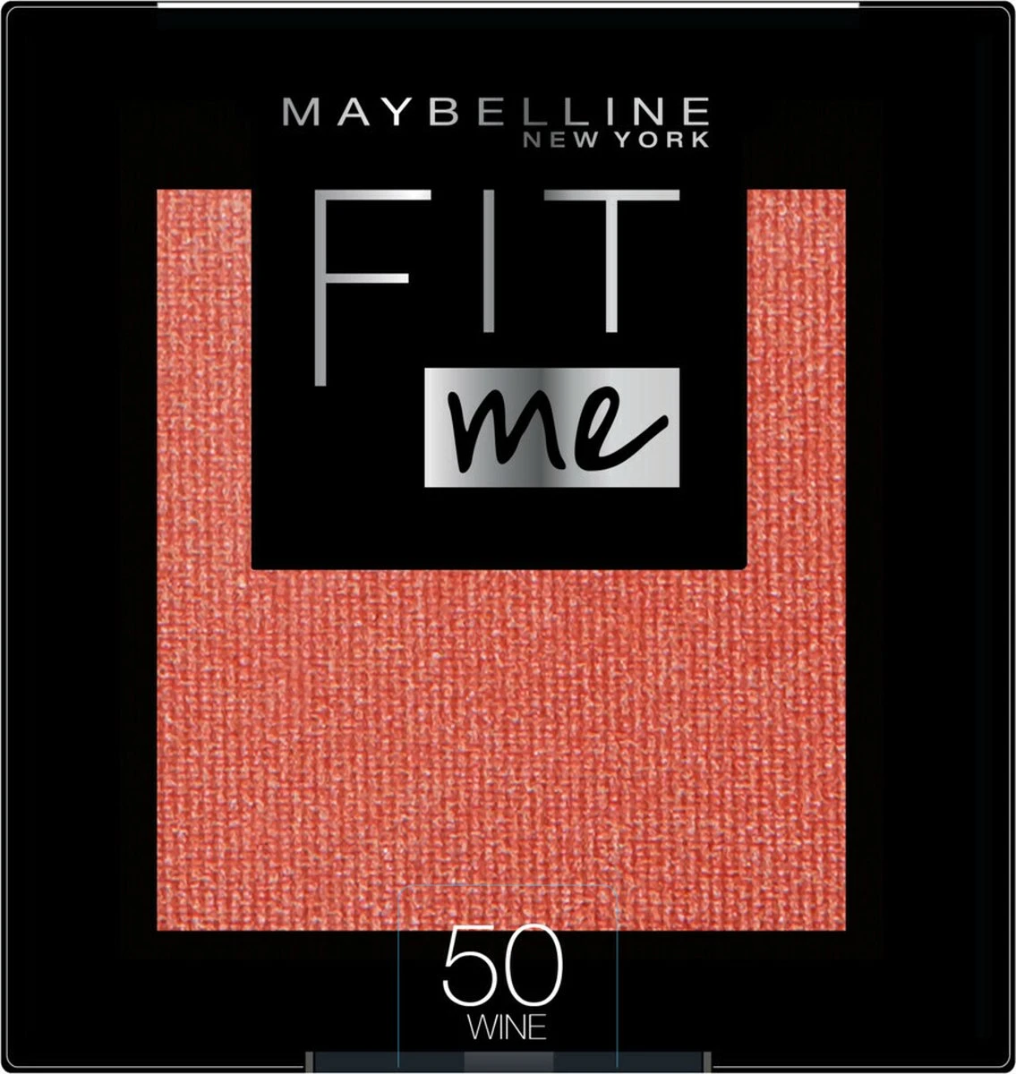 Maybelline Fit Me Blush - 50 Wine - Natuurlijk Ogende Rouge - 4.5 Gr 3 Maybelline Fit Me Blush - 50 Wine - Natuurlijk Ogende Rouge - 4.5 Gr