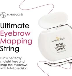 Marie-José & Co - Brow Mapping String - Voor Henna Brows & Microblading - Kleur Draad: Zwart - 1 X 10 M - 50 Toepassingen -Modecosmetica Winkel 1137x1200 11