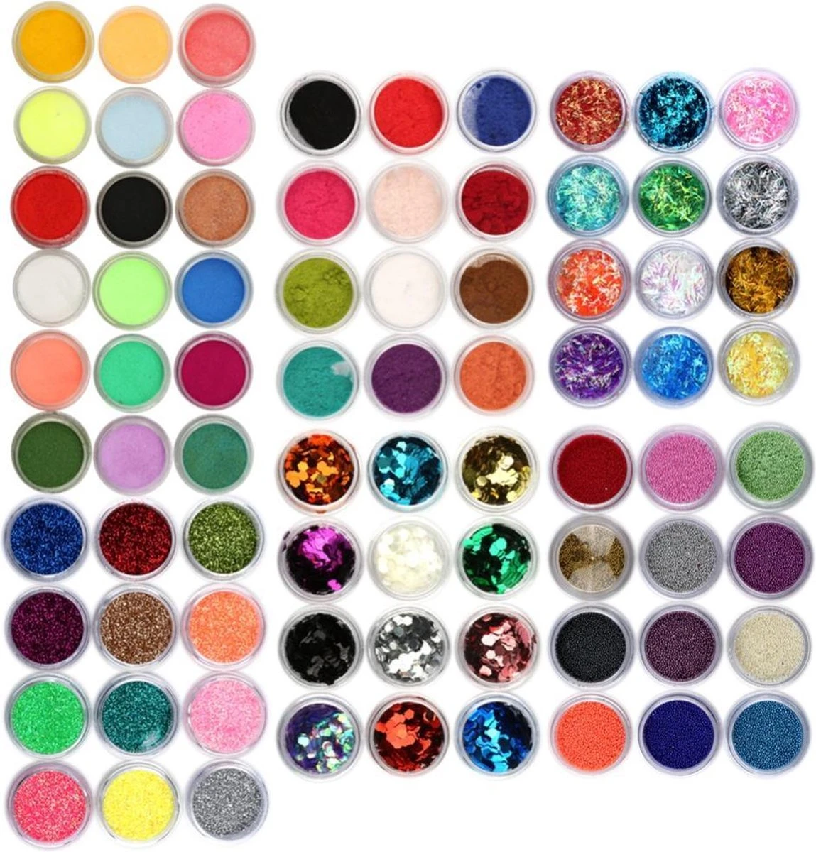 XXL Acrylnagels Starterspakket - Acryl Nagel Set | 76 Kleuren Acryl Poeder & Decoratie 6 XXL Acrylnagels Starterspakket - Acryl Nagel Set | 76 Kleuren Acryl Poeder & Decoratie - Image 4