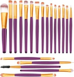 Merkloos Makeup Kwasten - Makeup Set - Makeup Geschenksets - 20delig - Paars - Goud - Able & Borret 6 Merkloos Makeup Kwasten - Makeup Set - Makeup Geschenksets - 20delig - Paars - Goud - Able & Borret -Modecosmetica Winkel 1151x1200 6