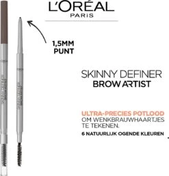 L’Oréal Paris Brow Artist Skinny Definer Wenkbrauwpotlood - 101 Blonde - Ultradun 16 L’Oréal Paris Brow Artist Skinny Definer Wenkbrauwpotlood - 101 Blonde - Ultradun -Modecosmetica Winkel 1152x1200 6