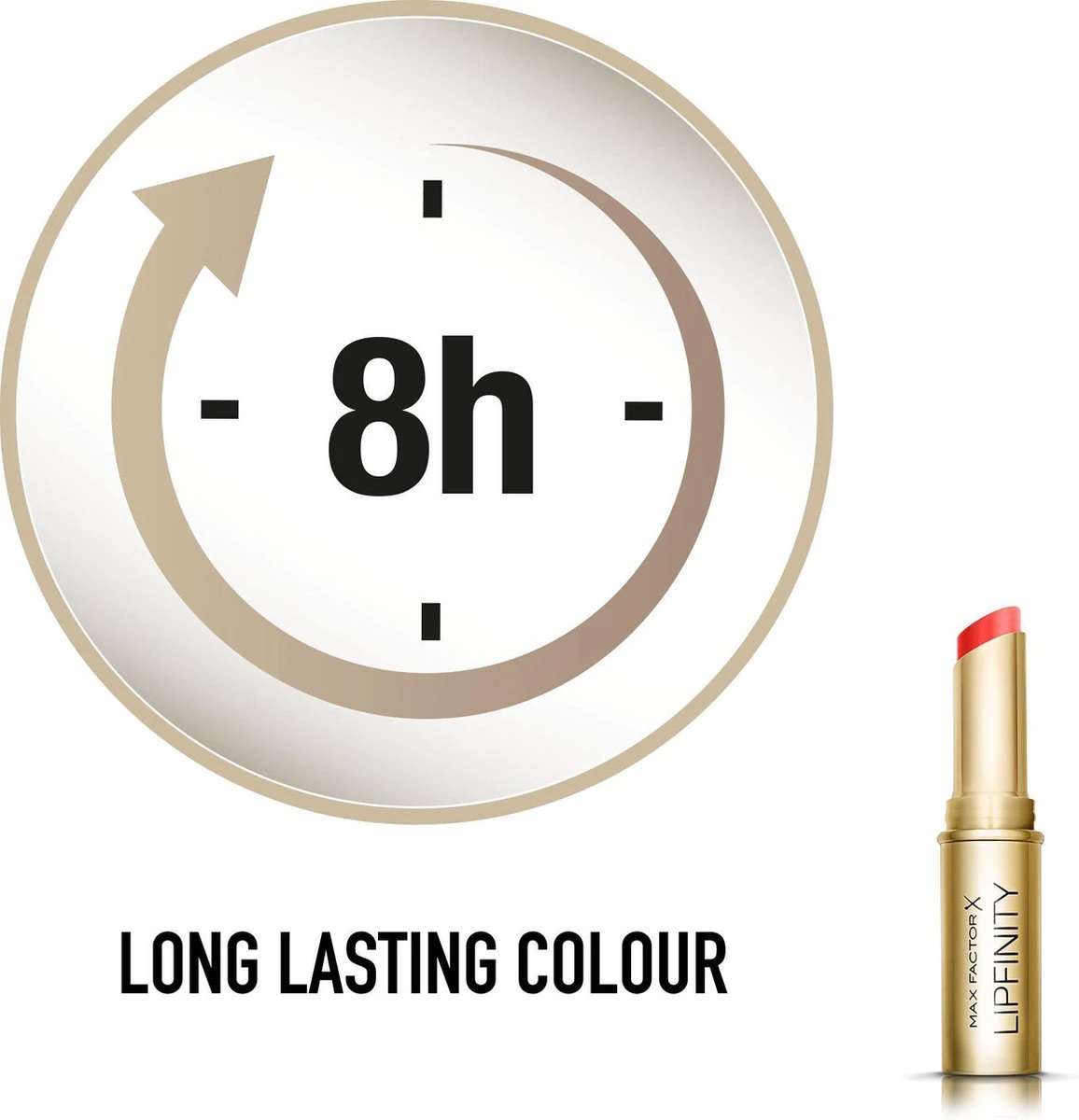Max Factor Lipfinity Longlasting Lipstick - 035 Just Deluxe 6 Max Factor Lipfinity Longlasting Lipstick - 035 Just Deluxe - Image 4