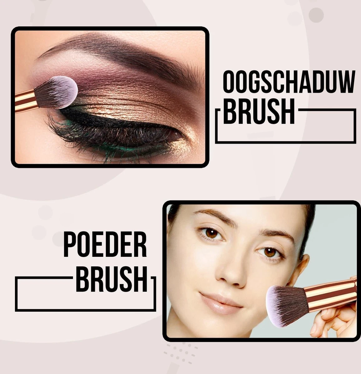 Luxe Make Up Kwasten Set - Make Up Brush - Oogschaduw – Beauty - Foundation Kwast - Poederkwast - Brush - Make Up - Cosmetica - Kwasten Set – Make Up Etui - Make Up Penselen Set – Make Up Set 10 Luxe Make Up Kwasten Set - Make Up Brush - Oogschaduw – Beauty - Foundation Kwast - Poederkwast - Brush - Make Up - Cosmetica - Kwasten Set – Make Up Etui - Make Up Penselen Set – Make Up Set - Image 8