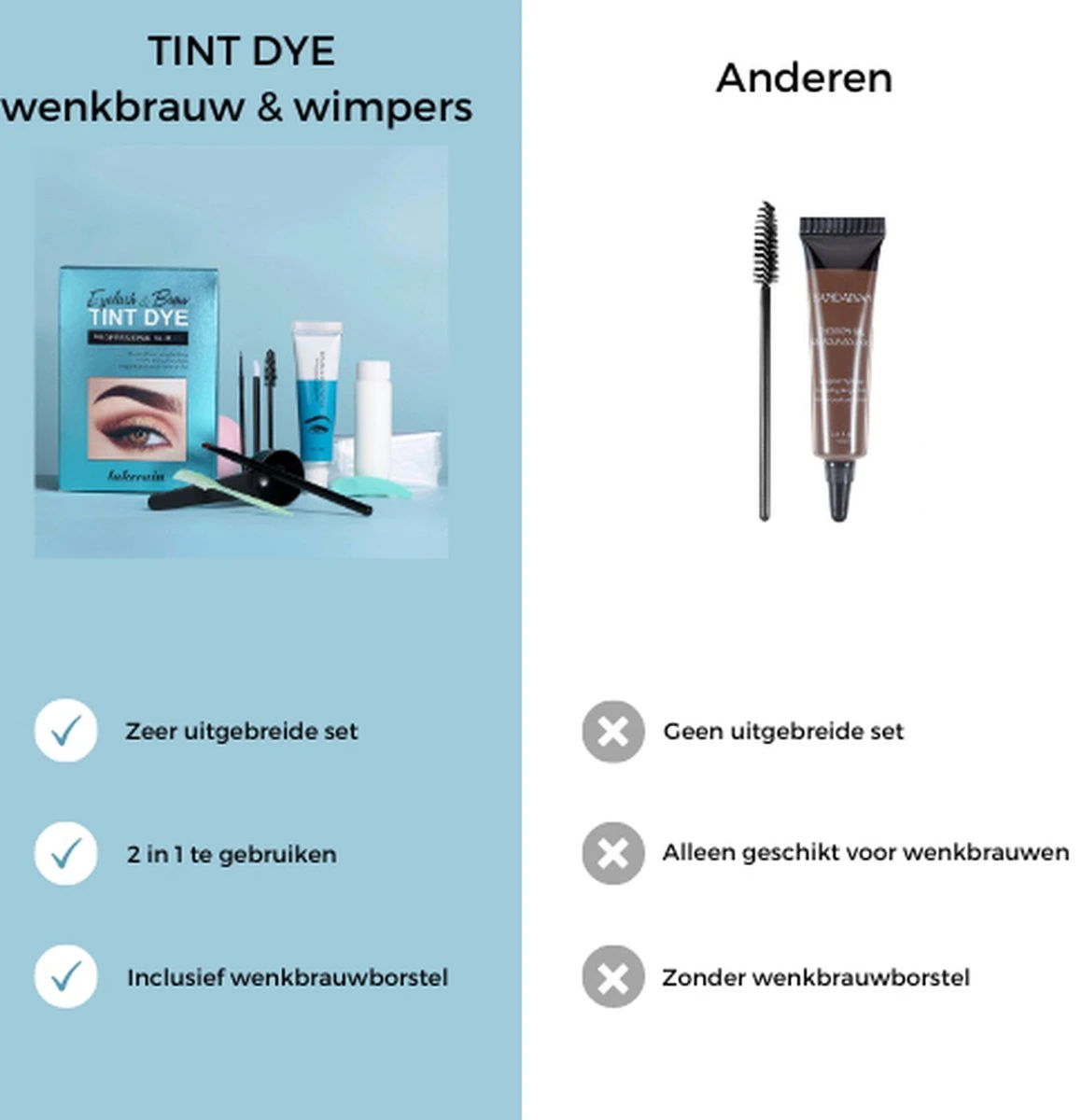 2 In 1 - Henna Wenkbrauwverf En Wimperverf - Zwart - Henna Brows - DIY Henna Brows Kit - Starterspakket Met Vele Extra's - 30 Ml 7 2 In 1 - Henna Wenkbrauwverf En Wimperverf - Zwart - Henna Brows - DIY Henna Brows Kit - Starterspakket Met Vele Extra's - 30 Ml - Image 5
