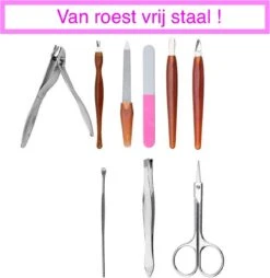 Manicure Set - 18 Stuk(s) - Make Up Set - Nagelschaar - Nagelvijl - Brush - Kerstcadeau 13 Manicure Set - 18 Stuk(s) - Make Up Set - Nagelschaar - Nagelvijl - Brush - Kerstcadeau -Modecosmetica Winkel 1165x1200 2
