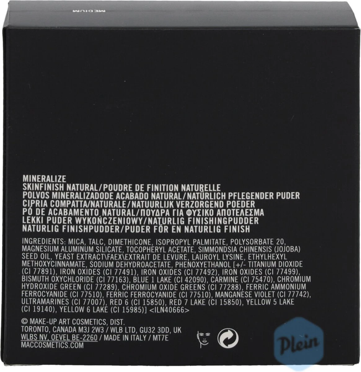 MAC Cosmetics Mineralize Skinfinish Natural - Medium - Gezichtspoeder 9 MAC Cosmetics Mineralize Skinfinish Natural - Medium - Gezichtspoeder - Image 7