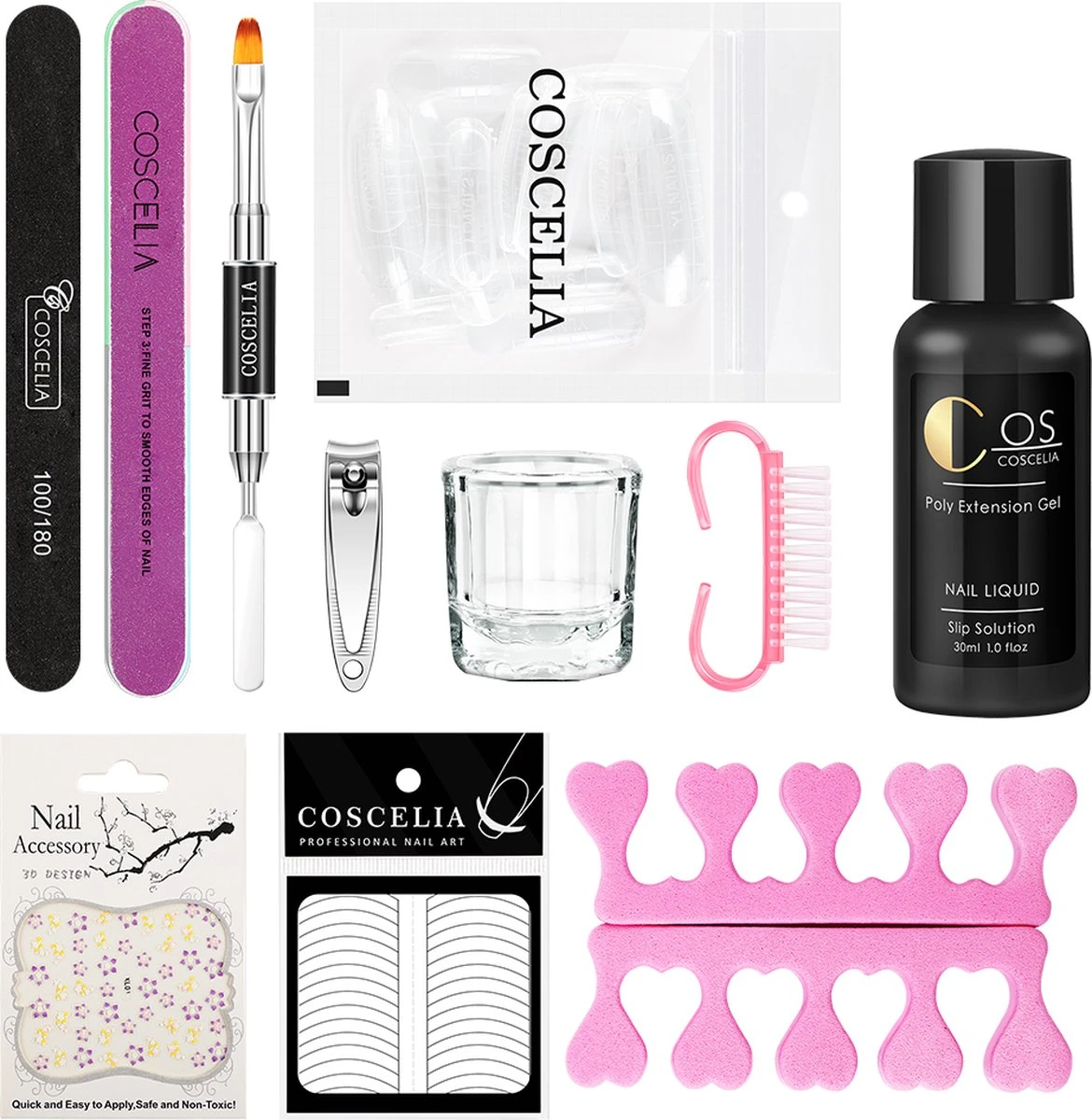 Royala - Professionele Poly Gel Starter Kit POG3. – 6 Kleuren Polygel + 6 Kleuren UV Gel - 12 Kleuren Polygel Pakket - Incl. 36 W UV Nageldroger - Poly Acryl Nagels - Nail Art - Gel Lak 4 Royala - Professionele Poly Gel Starter Kit POG3. – 6 Kleuren Polygel + 6 Kleuren UV Gel - 12 Kleuren Polygel Pakket - Incl. 36 W UV Nageldroger - Poly Acryl Nagels - Nail Art - Gel Lak - Image 2