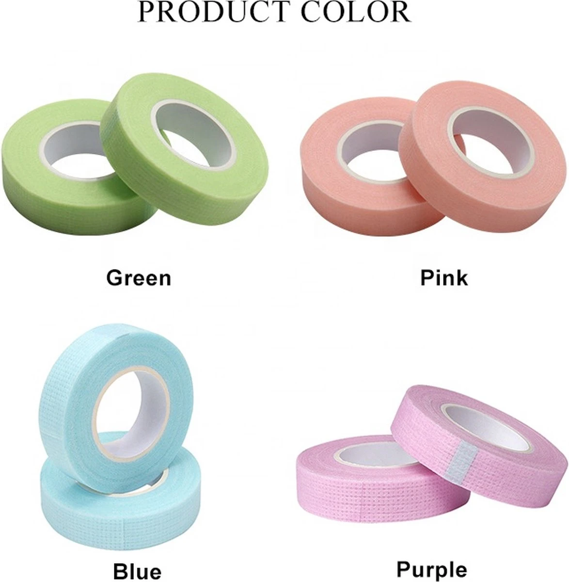 Lashes & More - Wimpertape - Roze/Paars - Wimperextensions - Wimper Tape - Beautytape - Medische Tape - Wimper Tool - Hyperallergeen - Huidvriendelijk – Tape – Non Wooven Tape 5 Lashes & More - Wimpertape - Roze/Paars - Wimperextensions - Wimper Tape - Beautytape - Medische Tape - Wimper Tool - Hyperallergeen - Huidvriendelijk – Tape – Non Wooven Tape - Image 3