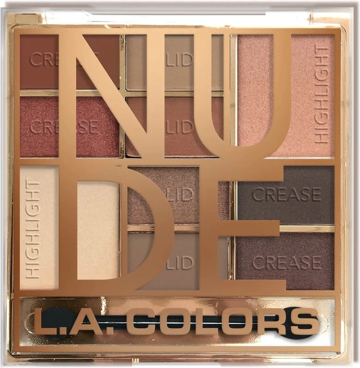 LA Colors - Color Block Eyeshadow Palette Nude 3 LA Colors - Color Block Eyeshadow Palette Nude