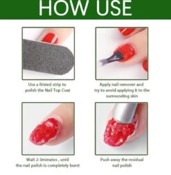 Magic Soak Off Nailpolish Remover - Magische Gellak Remover - 2 X 15 Ml!!! - Inclusief Nagelvijl, Bokkepootje En Olie - Nagellak Verwijderaar - Gellak Remover - -Modecosmetica Winkel 1175x1200