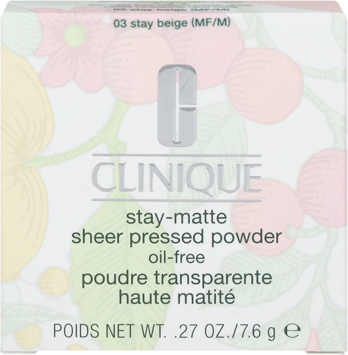 Clinique Stay-Matte Sheer Pressed Powder - 03 Stay Beige - 7,6 G 4 Clinique Stay-Matte Sheer Pressed Powder - 03 Stay Beige - 7,6 G - Image 2