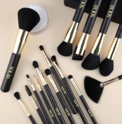 Nolad® - Make Up Kwasten Set - Professionele 15-delige Set - 100% VEGAN -Modecosmetica Winkel 1183x1200 17