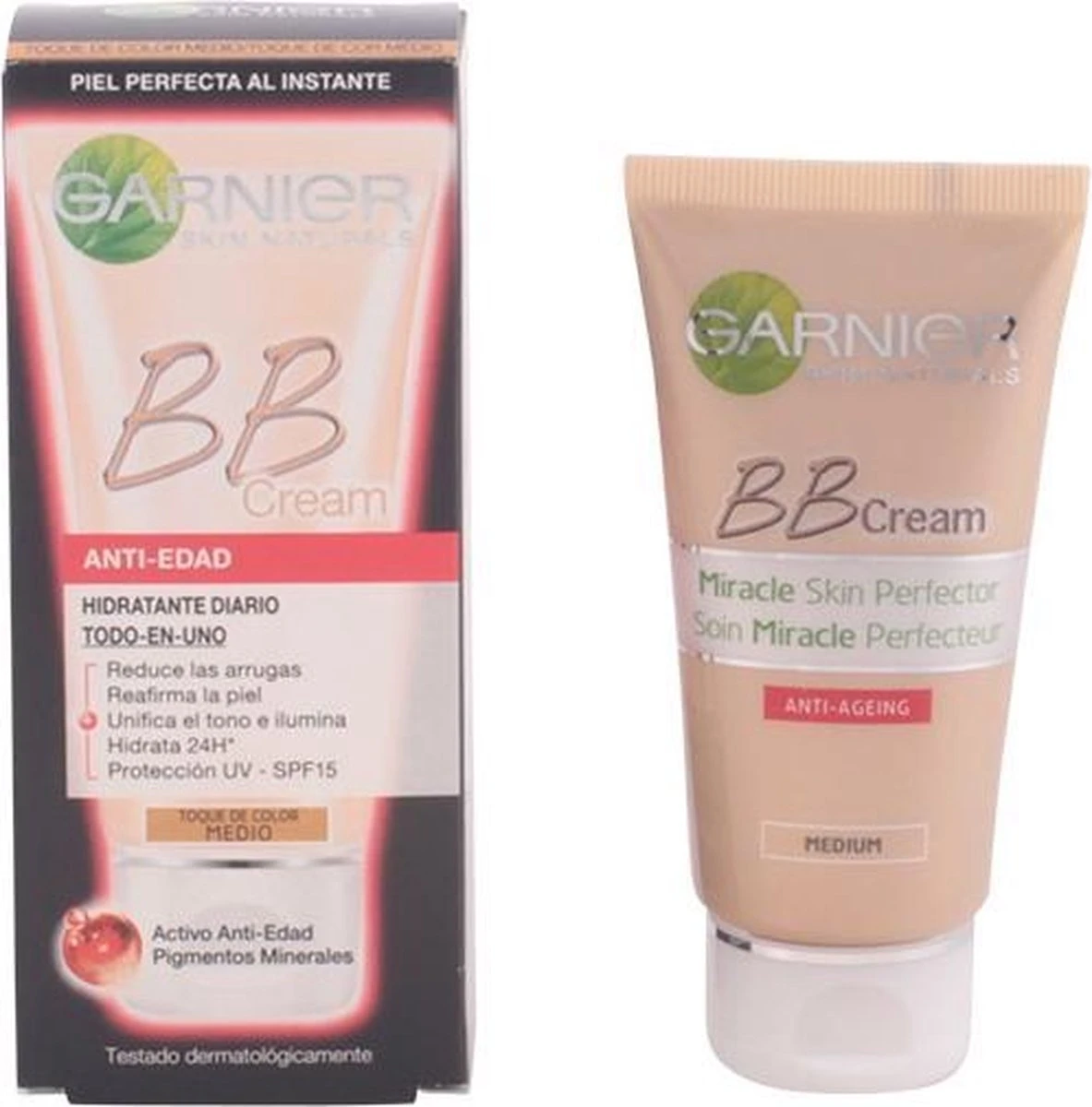 Garnier - SKIN NATURALS BB CREAM Anti-ageing Medium 50 Ml 5 Garnier - SKIN NATURALS BB CREAM Anti-ageing Medium 50 Ml - Image 3