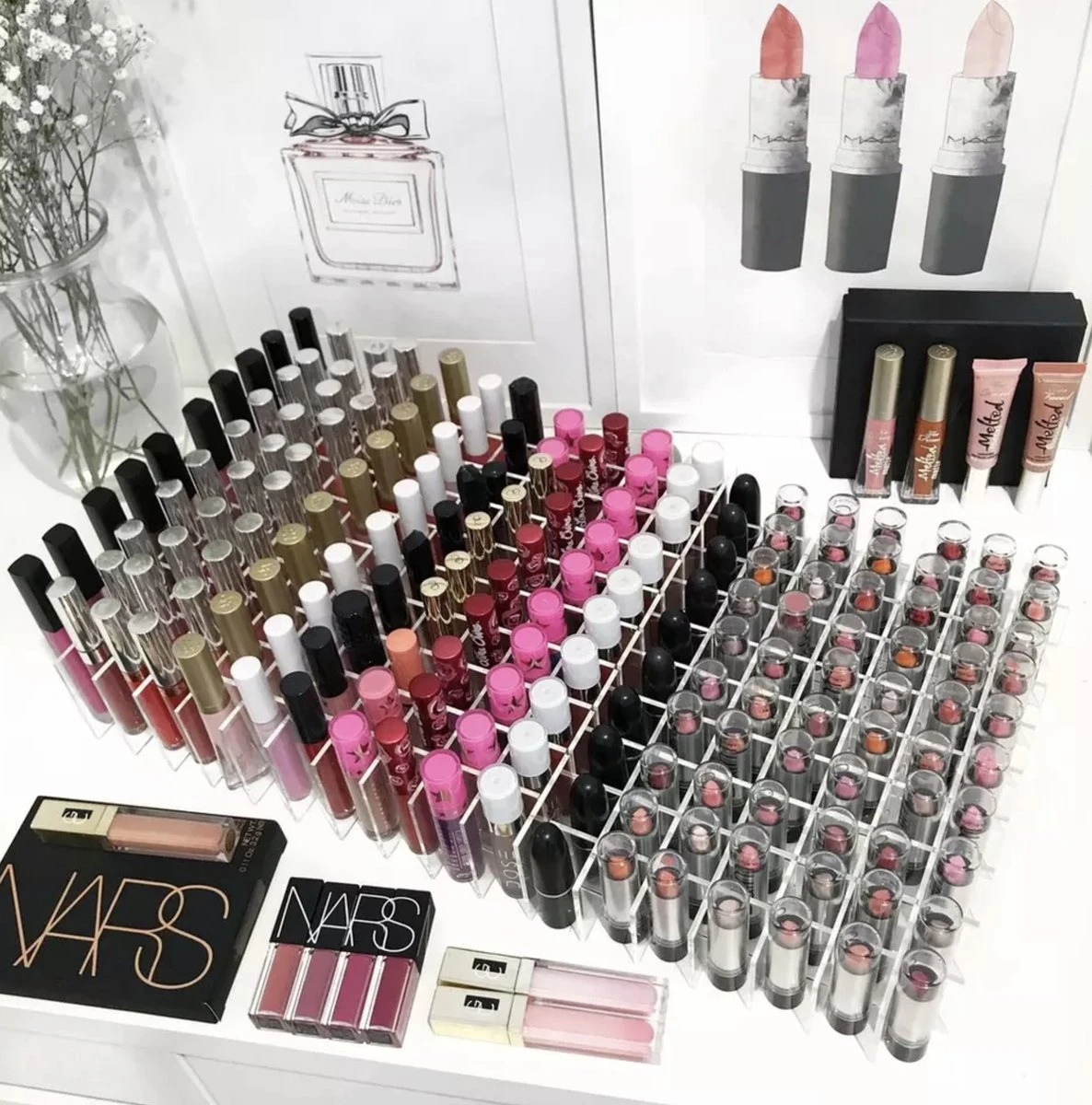 Jumanah® Collections - "Sorted" Large Lip Set - Make Up Organizer - Ladeverdeler - Lade Organizer - Transparant - Acryl - Kunststof - Ikea Alex 5 Ladeblok 7 Jumanah® Collections - "Sorted" Large Lip Set - Make Up Organizer - Ladeverdeler - Lade Organizer - Transparant - Acryl - Kunststof - Ikea Alex 5 Ladeblok - Image 5