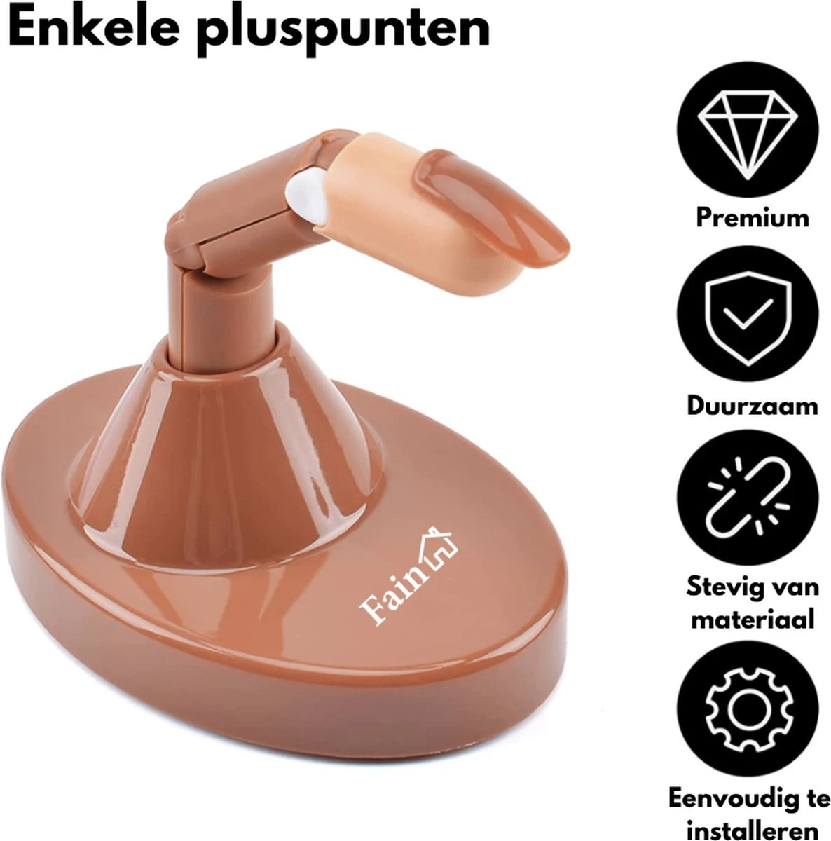 Oefenhand Voor Nagels – Nail Trainer Vinger – All-in-1 Set – Incl. 80 Kunstnagels – Nail Art – Nagel Set – Nail Trainer Hand 8 Oefenhand Voor Nagels – Nail Trainer Vinger – All-in-1 Set – Incl. 80 Kunstnagels – Nail Art – Nagel Set – Nail Trainer Hand - Image 6