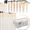 Evvie 24-delige Make-up Kwastenset - Beige/Goud - In Etui Marble 1 Evvie 24-delige Make-up Kwastenset - Beige/Goud - In Etui Marble -Modecosmetica Winkel 1187x1200 24