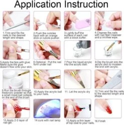 LOUZIR Acrylnagels Starterspakket- 42 Kleuren Acryl Poeders- Nagelgel- Glitters - Cadeautip 17 LOUZIR Acrylnagels Starterspakket- 42 Kleuren Acryl Poeders- Nagelgel- Glitters - Cadeautip -Modecosmetica Winkel 1188x1200 2