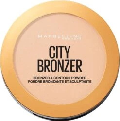 Maybelline City Bronzer Bronzer & Countour Powder - 100 Light Cool - Bronzing En Contouring Poeder - 51,4 Gr.