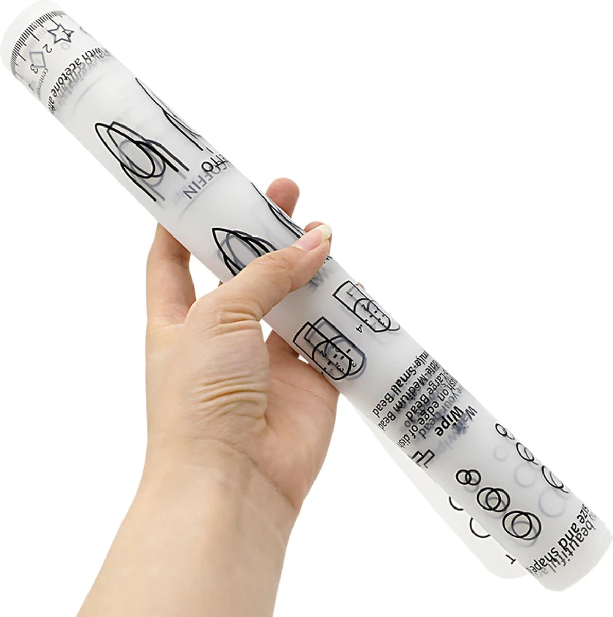 EPC® Acryl Nagel Oefenmat - Gelpolish - Nagellak - Acrylpoeder - Siliconen Trainingsmat - Sjablonen Wit 5 EPC® Acryl Nagel Oefenmat - Gelpolish - Nagellak - Acrylpoeder - Siliconen Trainingsmat - Sjablonen Wit - Image 3