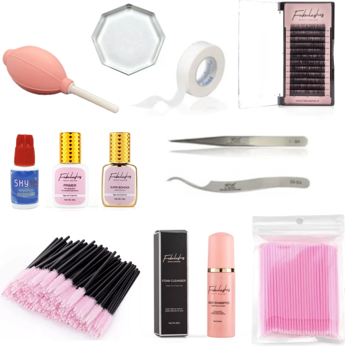 Fabulashes | One By One Starterskit | Wimperextensions | Nepwimpers 3 Fabulashes | One By One Starterskit | Wimperextensions | Nepwimpers