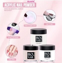GUAPÀ® Acrylpoeder Pink | Acrylic Powder Roze | Acryl Nagels | Starterspakket | 25 Gr | Professionele Kwaliteit Acryl Poeder 10 GUAPÀ® Acrylpoeder Pink | Acrylic Powder Roze | Acryl Nagels | Starterspakket | 25 Gr | Professionele Kwaliteit Acryl Poeder -Modecosmetica Winkel 1196x1200 1
