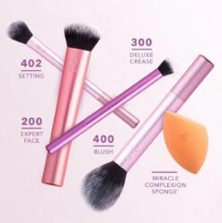 Real Techniques Everyday Essentials Kwastenset - Kwastenset - Blush, Foundation, Shadow, Highlighter En Concealer Kwastenset 15 Real Techniques Everyday Essentials Kwastenset - Kwastenset - Blush, Foundation, Shadow, Highlighter En Concealer Kwastenset -Modecosmetica Winkel 1196x1200 35